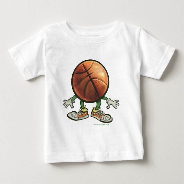 Basketboll Tee Shirt (Framsida)