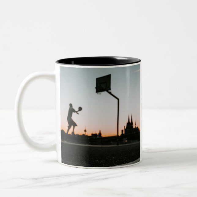 Basketboll Två-Tonad Mugg (Vänster)