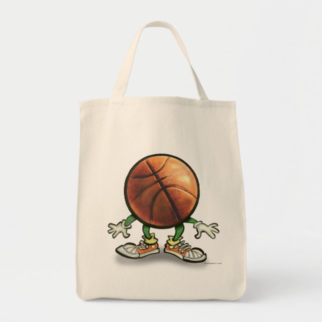 Basketboll Tygkasse (Framsidan)