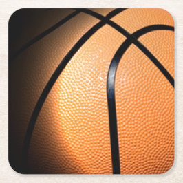 Basketboll Underlägg Papper Kvadrat