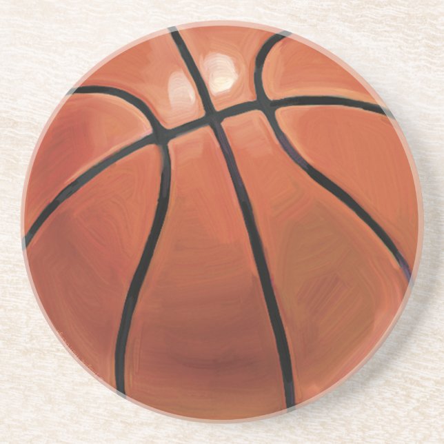 Basketboll Underlägg Sandsten (Framsidan)