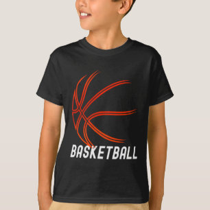 Basketboll Utomhus Bball Inomhus Basketboll Design T Shirt
