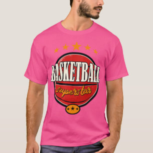 Basketboll Vintage Sport Design Bball T Shirt