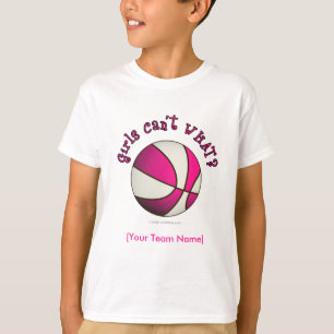 Basketboll - vit/Rosa T-shirt