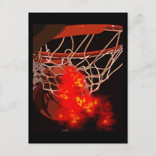 Basketboll Vykort
