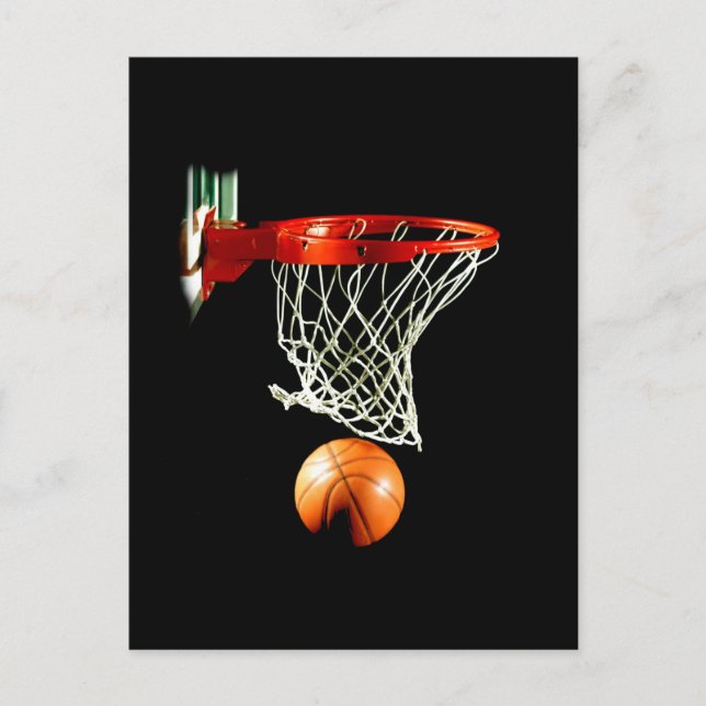 Basketboll Vykort (Framsida)