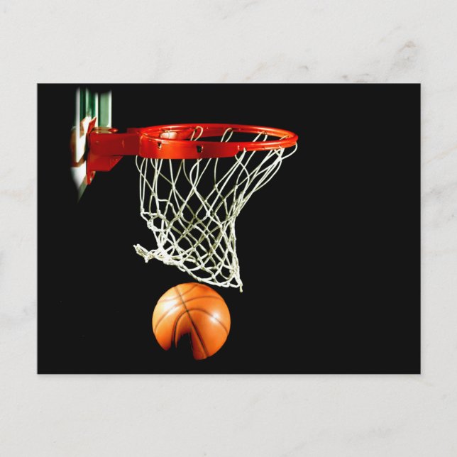 Basketboll Vykort (Framsida)