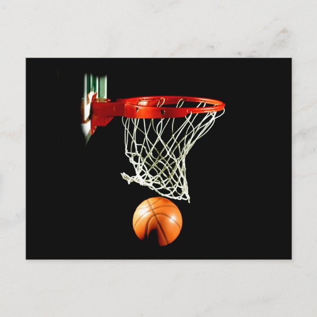 Basketboll Vykort (Framsida)