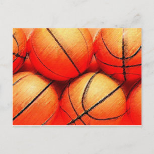 Basketboll Vykort