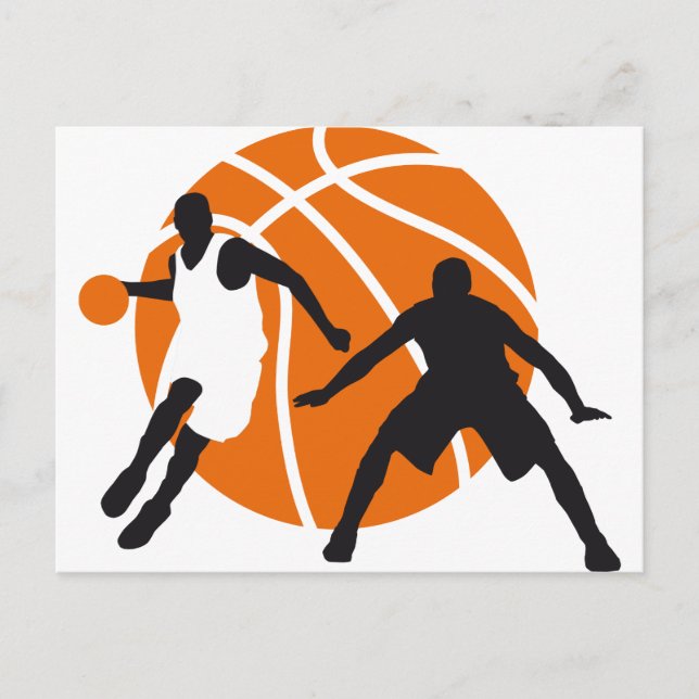 basketboll vykort (Framsida)