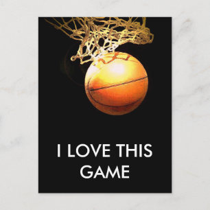 Basketboll Vykort