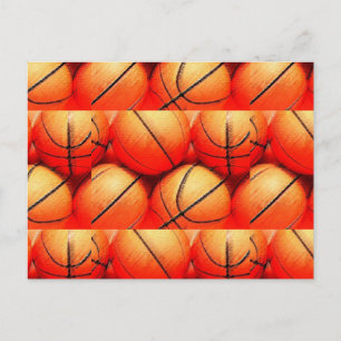 Basketboll Vykort
