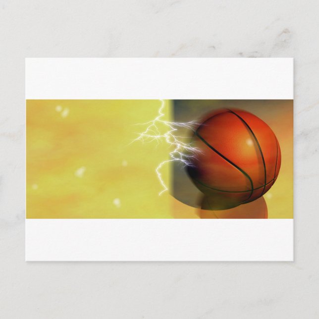 Basketboll Vykort (Framsida)