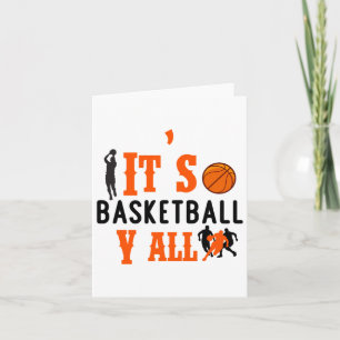 Basketboll Y'all for Roligt Kort
