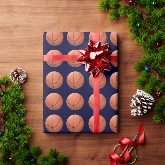 Basketbollar Presentpapper (Julgåva)