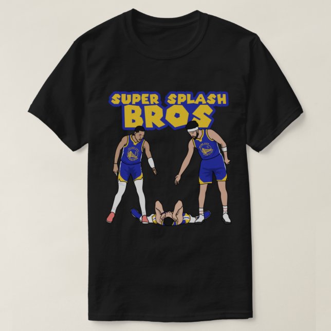Basketbollbröderna stänk t shirt (Design framsida)