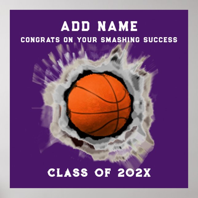 Basketbollens chefer Studenten Gratulerar Poster (Framsidan)