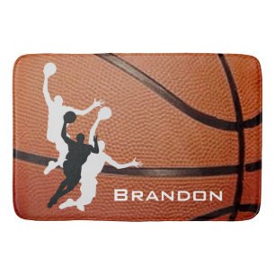 Basketbollens designmatta badrumsmatta