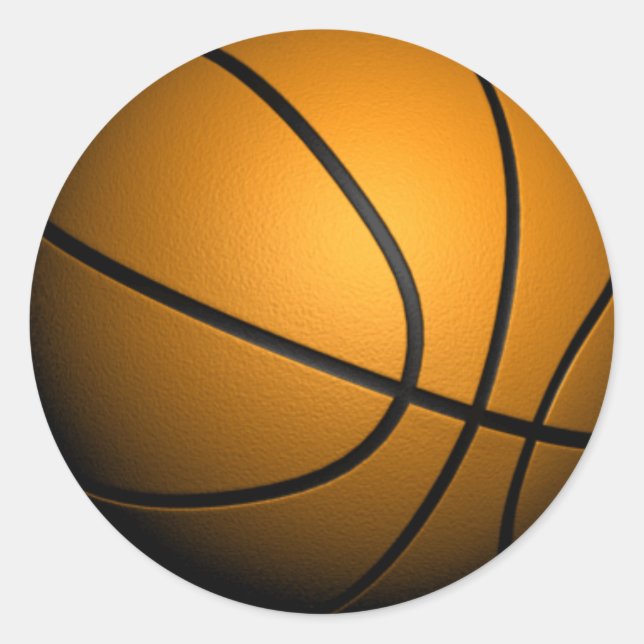 Basketbollens etikett 3 (Framsida)
