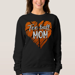 Basketbollens hjärta i Boll Mamma vid Basketball M T Shirt