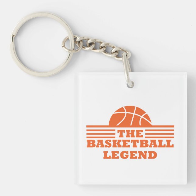 Basketbollens legend orange boll (Framsidan)
