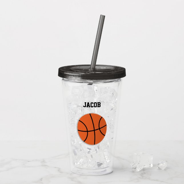 Basketbollens Personliger Take Away Mugg (Baksida Ice)