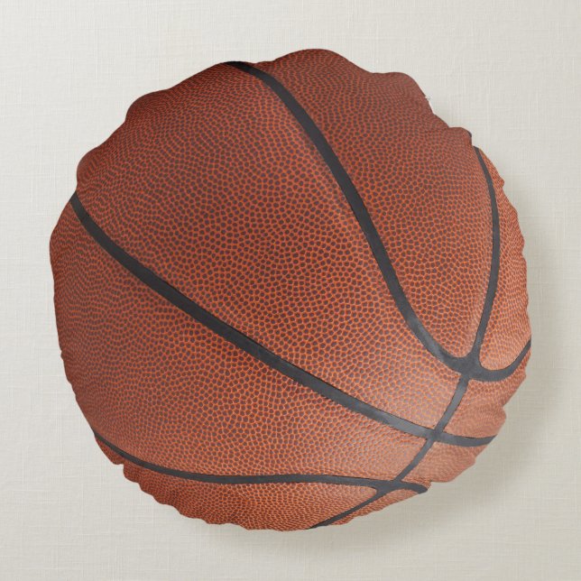 Basketbollens runda fyllning rund kudde (Baksidan)