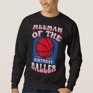 Basketbollens tema Bda Lång Ärmad Tröja