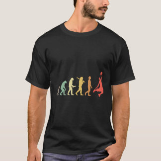 Basketbollens utveckling för basketspelare t shirt