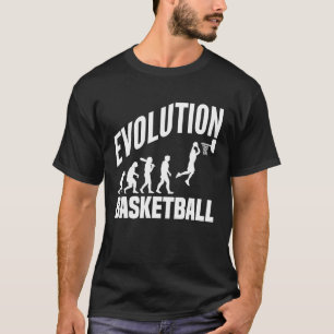 Basketbollens utveckling från apa till Manar Dun T Shirt
