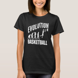Basketbollens utveckling från apa till Manarnas se T Shirt