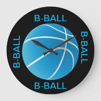 Basketbollens väggklocka
