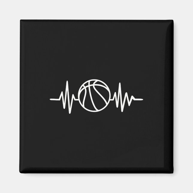 Basketbollfrekvens Magnet (Framsidan)