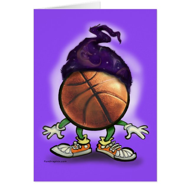 Basketbollguiden Hälsningskort (Framsidan)