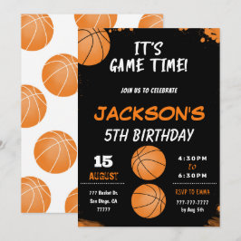 Basketbollinbjudan Inbjudningar