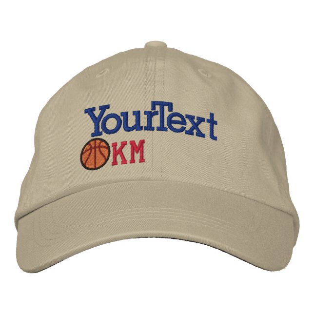 Basketbollkap - SRF Broderad Keps (Framsida)