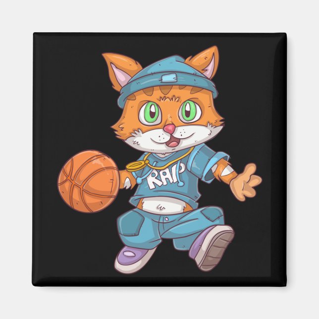 Basketbollkassa Magnet (Framsidan)