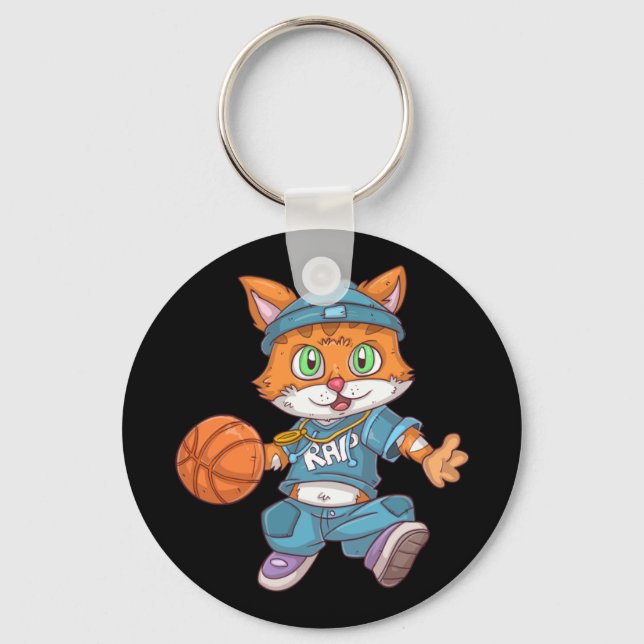 Basketbollkassa Nyckelring (Framsida)