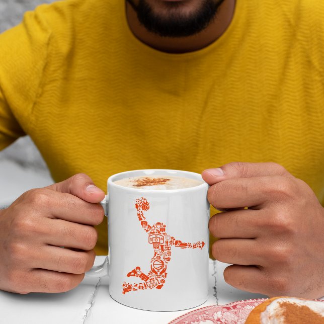 Basketbollkorgssymbol Mugg (Skapare uppladdad)