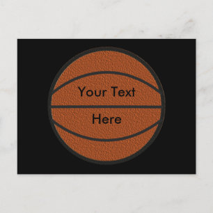 Basketbollkort Vykort