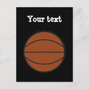 Basketbollkort Vykort