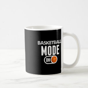 Basketbollläge på basketbollsportens Roligt Kaffemugg