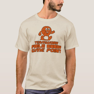 Basketbollplan Krossar Design T Shirt
