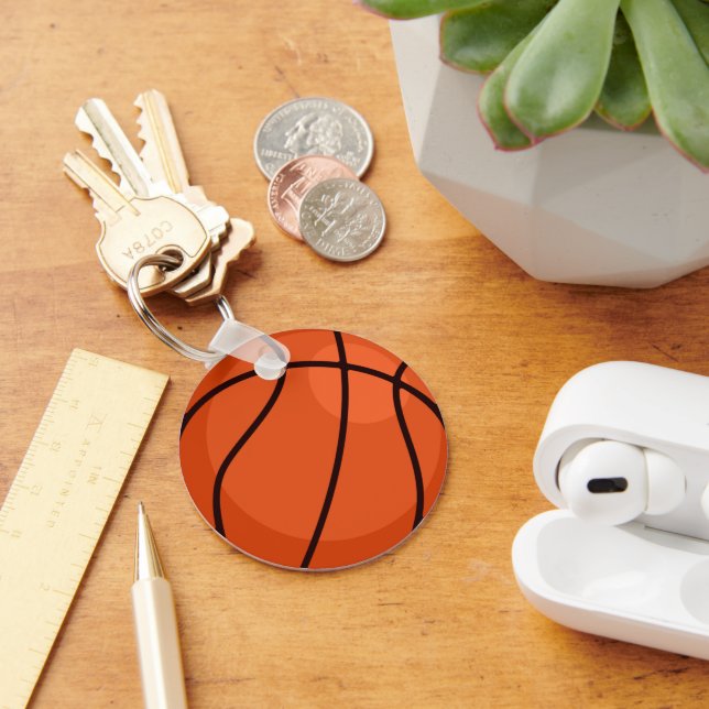 Basketbollpresent för honom nyckelring (Skrivbord)
