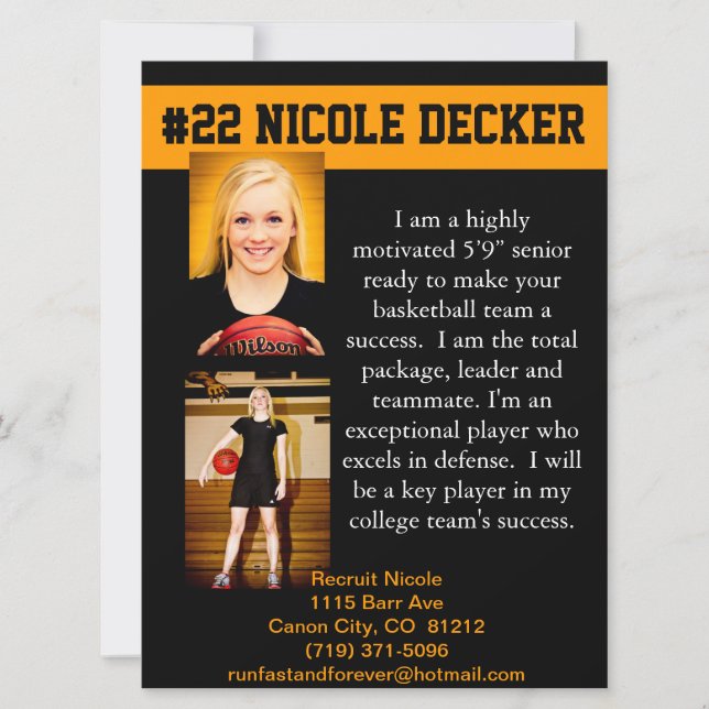 Basketbollrekryterare (Framsida)