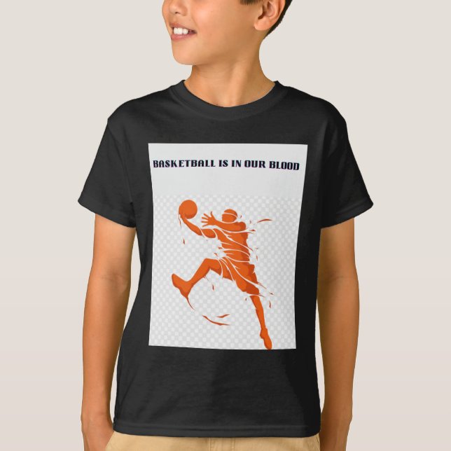 Basketbollsamlingar 3 t shirt (Framsida)