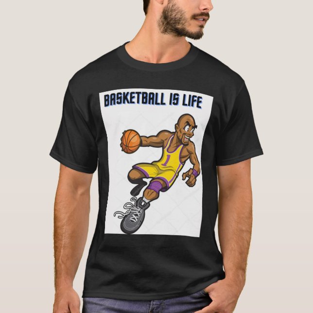 Basketbollsamlingar T Shirt (Framsida)