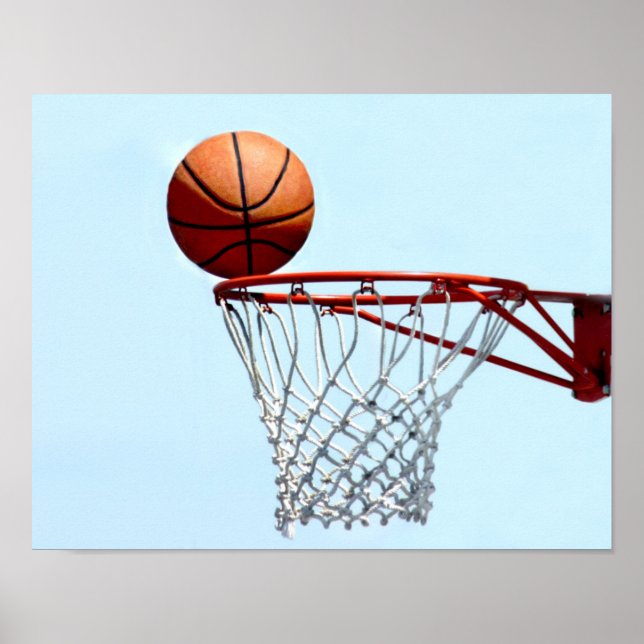 Basketbollsföregripande Poster (Framsidan)