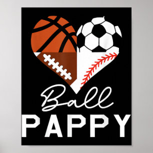 Basketbollsfotbollsfotbollsfotbollsfotbollsspelare Poster