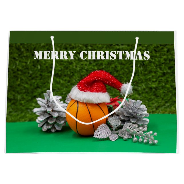 Basketbollsgåspåse God jul (Framsidan)